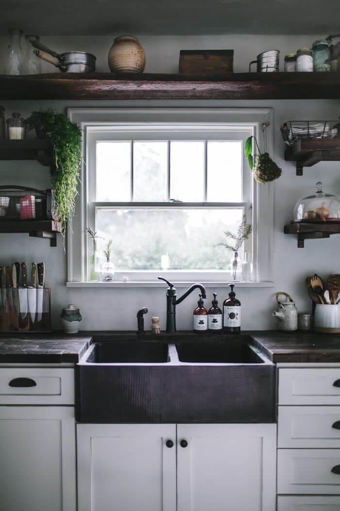 Hudson Valley Style Rustic Kitchen