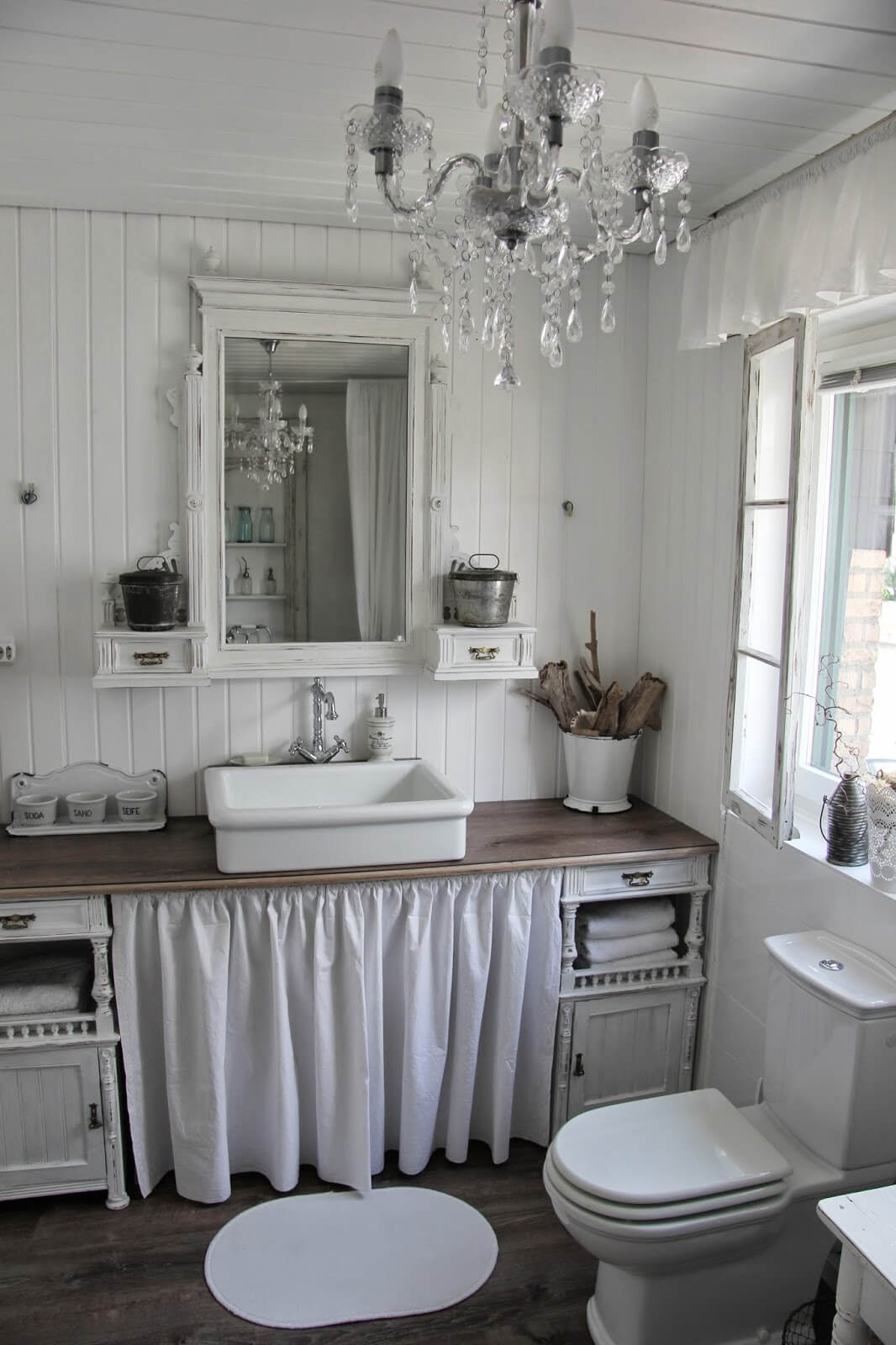 28 Best Shabby Chic Bathroom Ideas And Designs For 2020