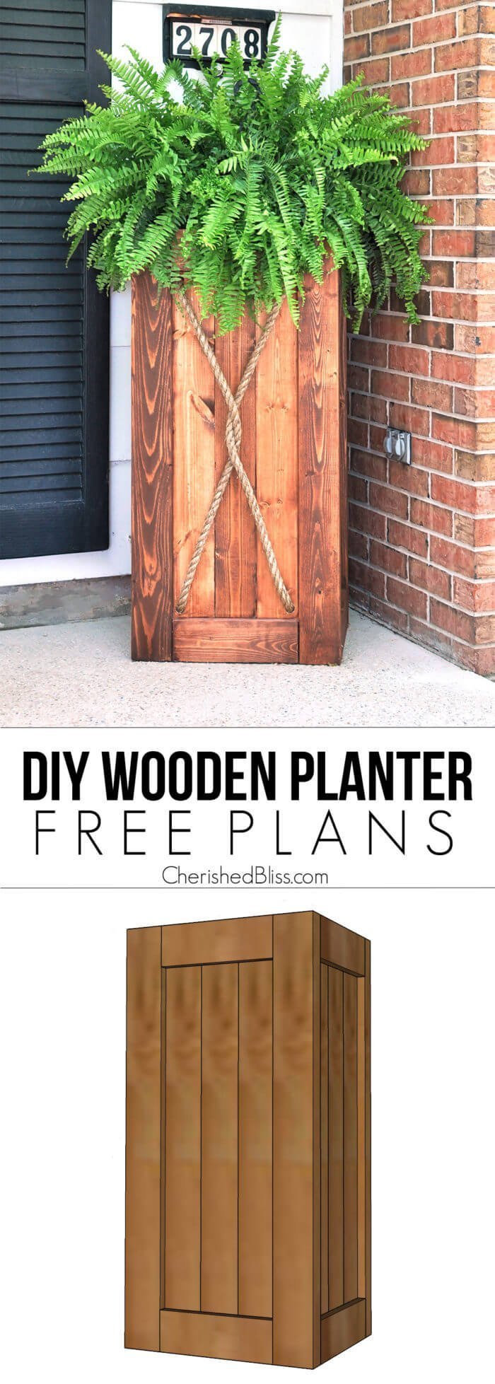 32 Best DIY Pallet and Wood Planter Box Ideas and Designs ...