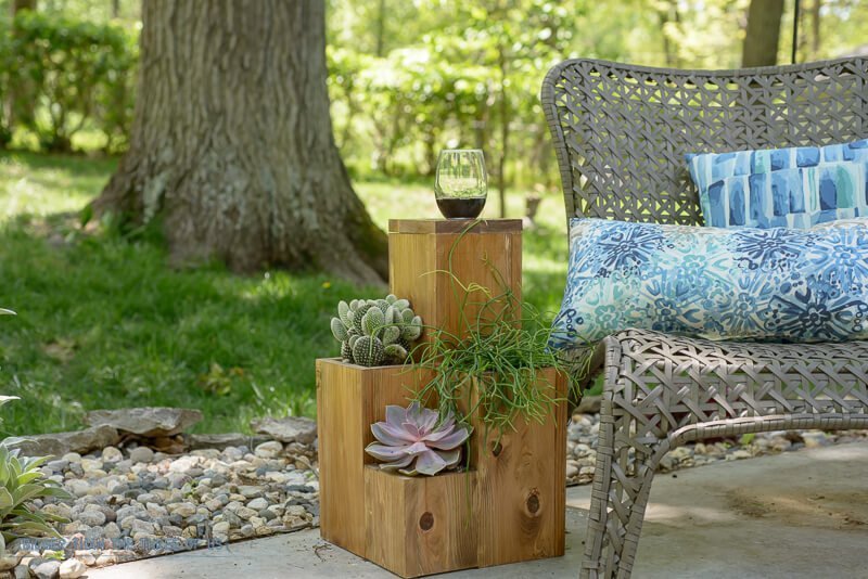 Tiered Planter and End Table