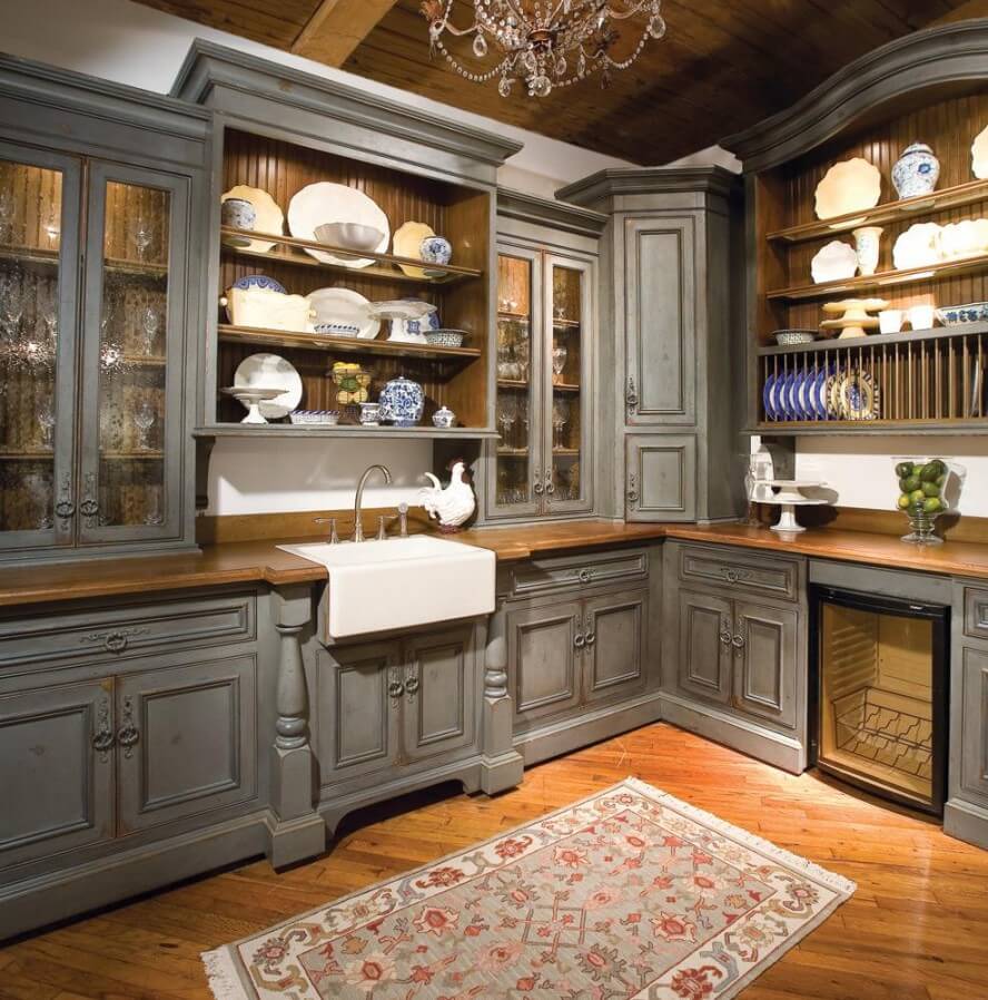 24 Rustic Kitchen Cabinets Ideas Homebnc 