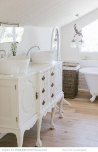 French Country Style Bathroom Vanity, French Country Bathroom Vanity