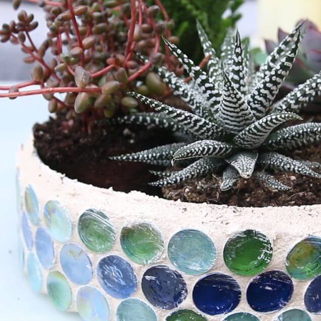 Make Your Own Mosaic Planter