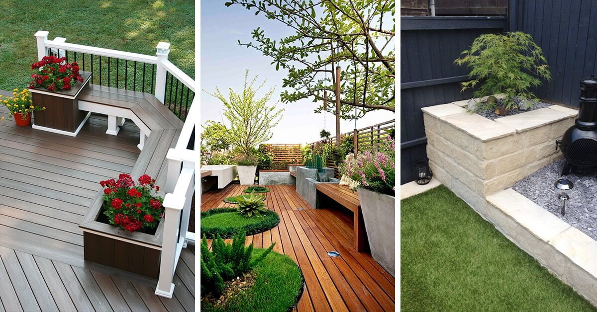 33 Best Built In Planter Ideas And Designs For 2020