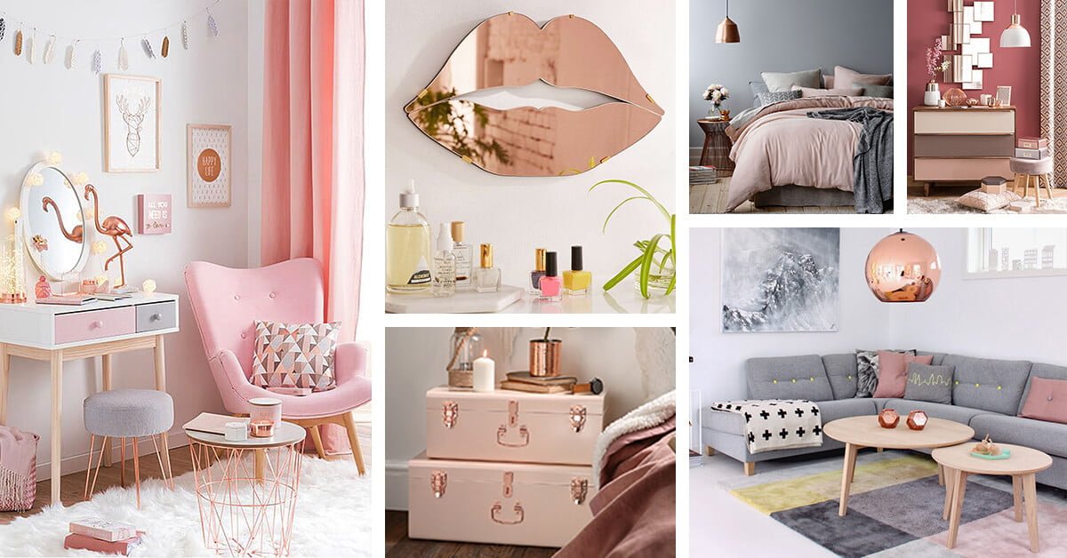 23 Irresistible Copper and Blush Home Decor Ideas that will Make