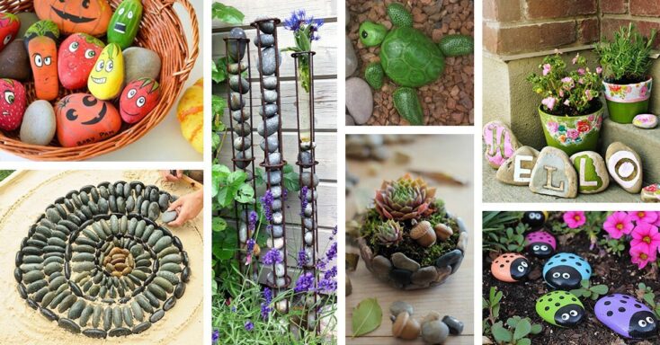 Featured image for 23 Fun DIY Garden Projects with Rocks