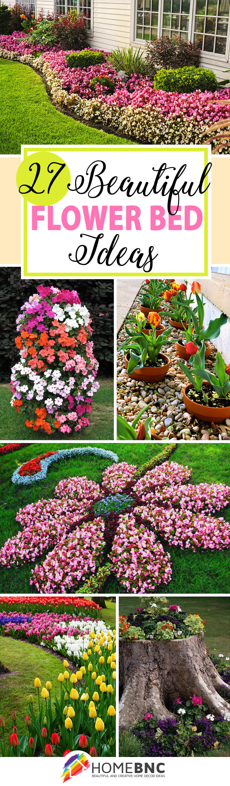 40+ Backyard Landscaping Flower Bed Ideas PNG – Garden Design