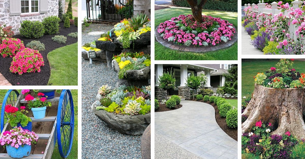 50 Best Front Yard Landscaping Ideas and Garden Designs ...