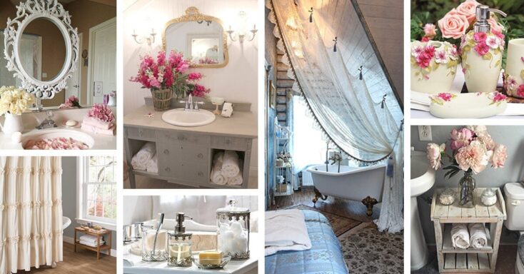Featured image for 28 Ways to Give Your Bathroom a Shabby Chic Vibe