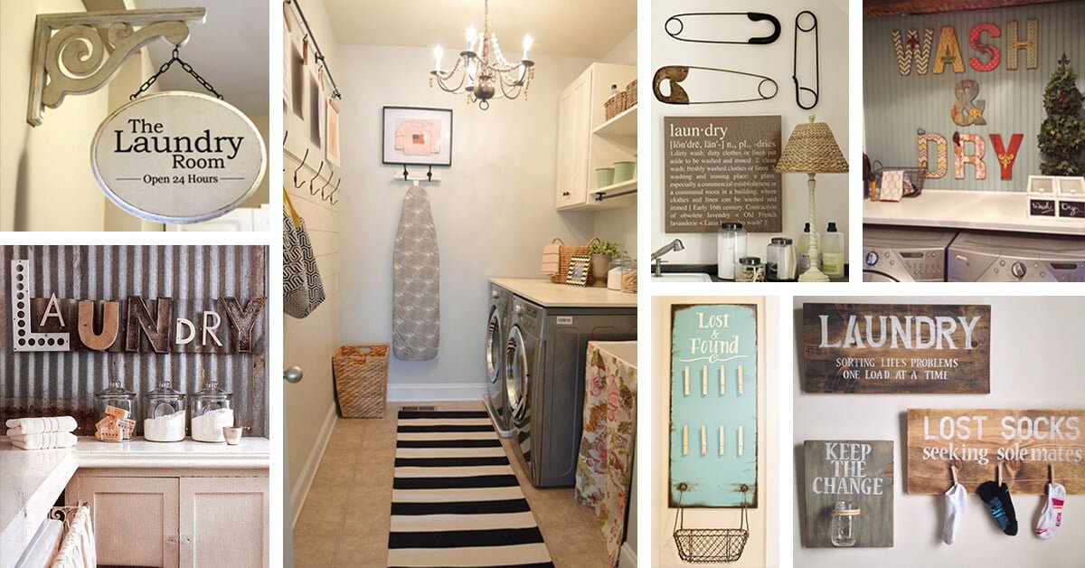 25 Best Vintage Laundry Room Decor Ideas And Designs For 2020