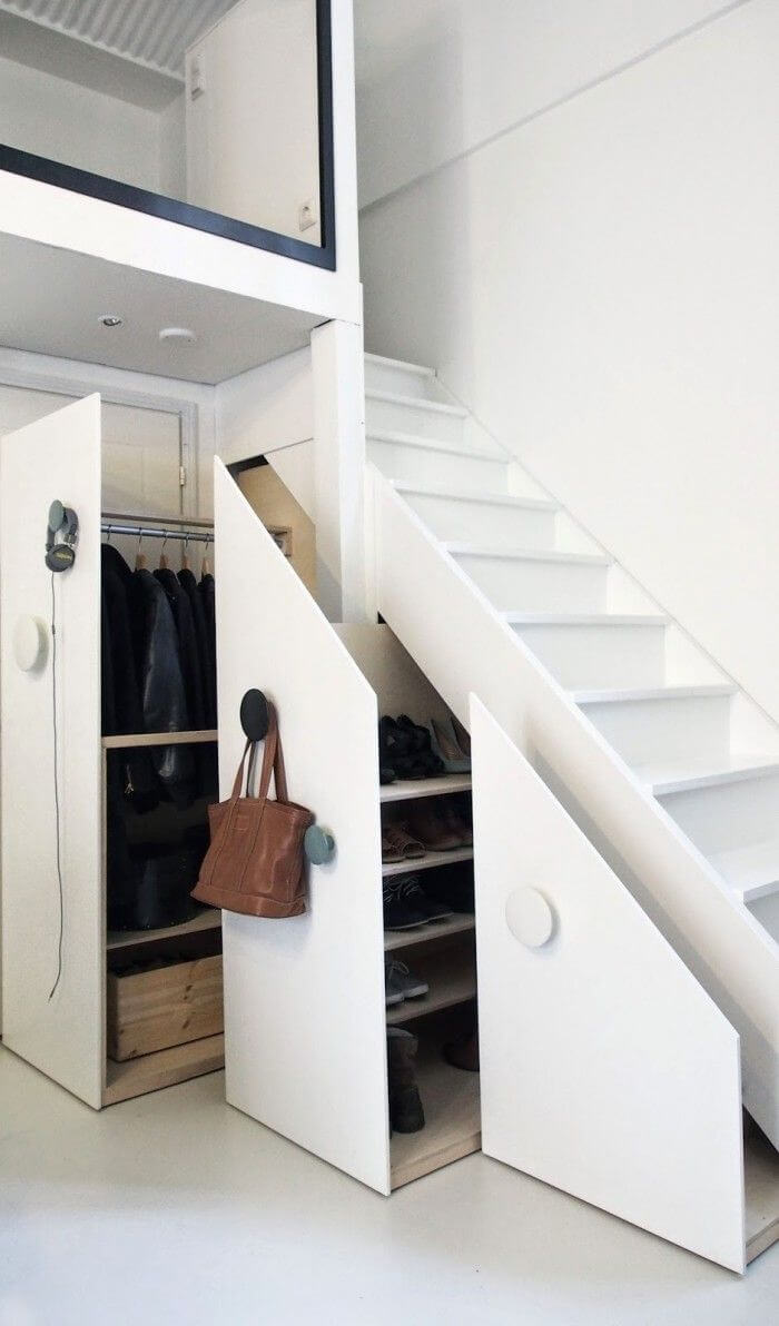 Welp Secret Clothing Closet Beneath a Stairway — Homebnc CA-36