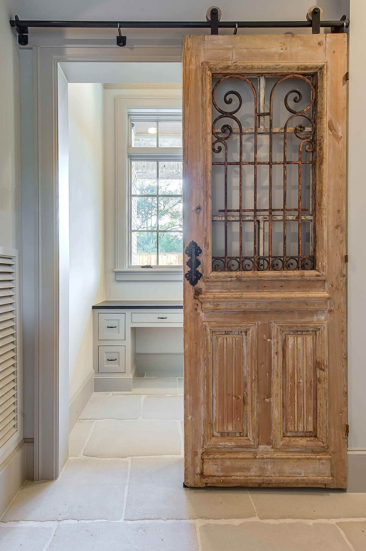 Barnyard Versailles Sliding Bathroom Doors