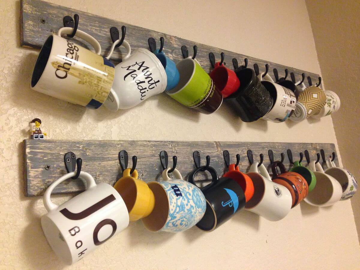 14 Creative DIY Mug Storage and Organization Ideas