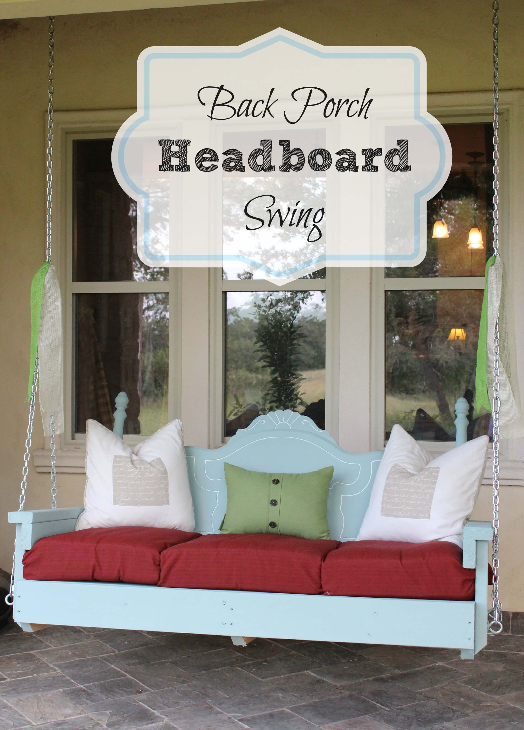  Sjarmerende Repurposed Headboard Swing