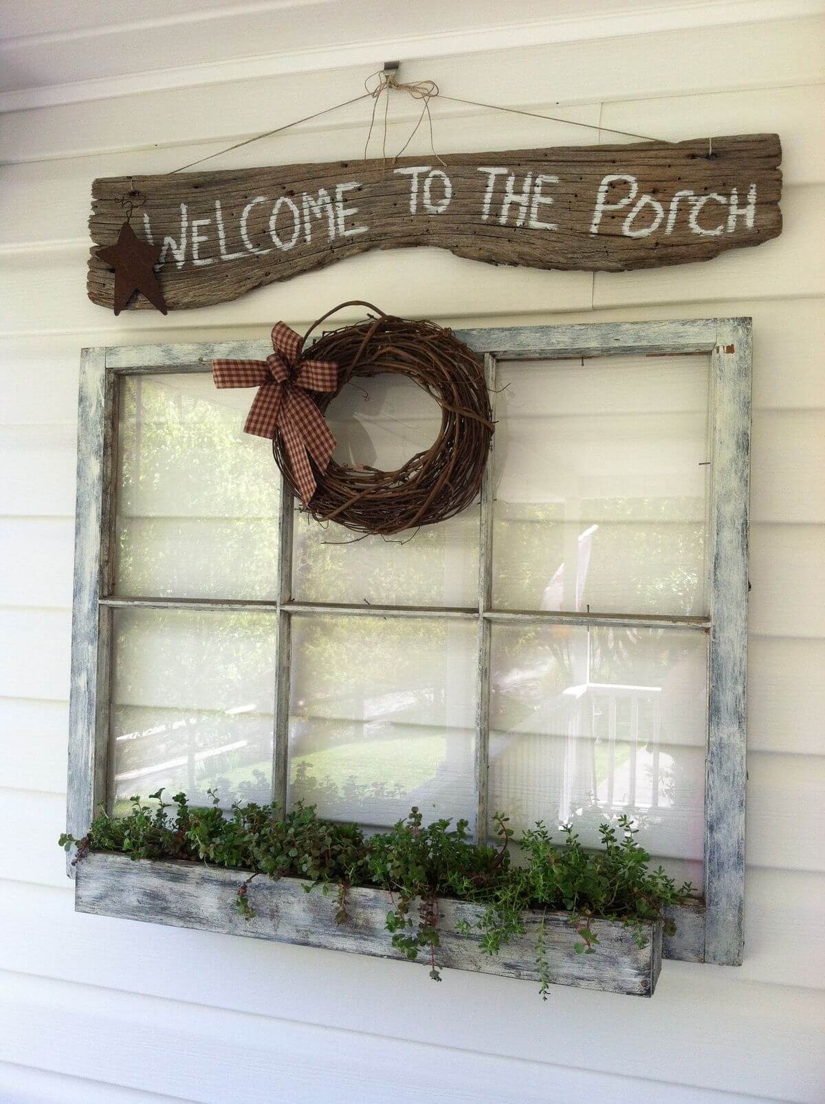 15 Amazing DIY Welcome Signs for Your Front Porch