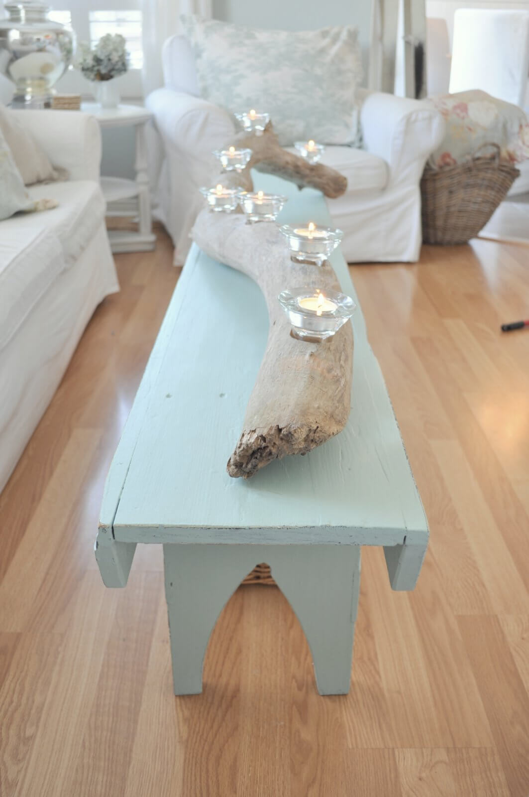 Driftwood Coffee Table for a Beach House