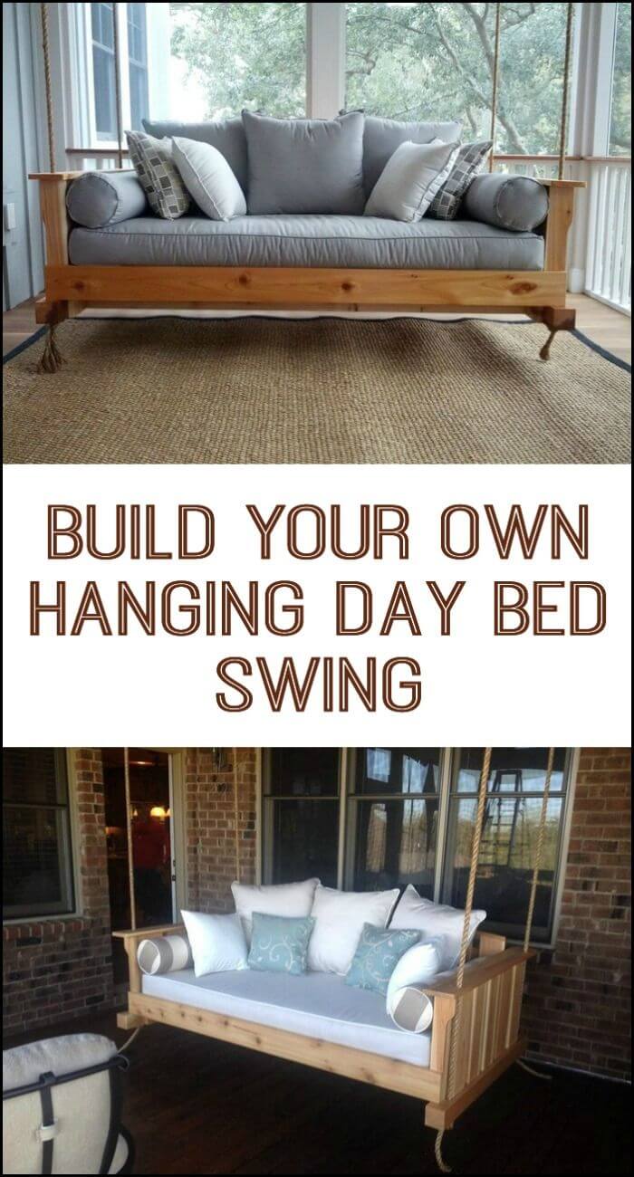 10 Things We Learned From Building A DIY Porch Swing Bed | vlr.eng.br