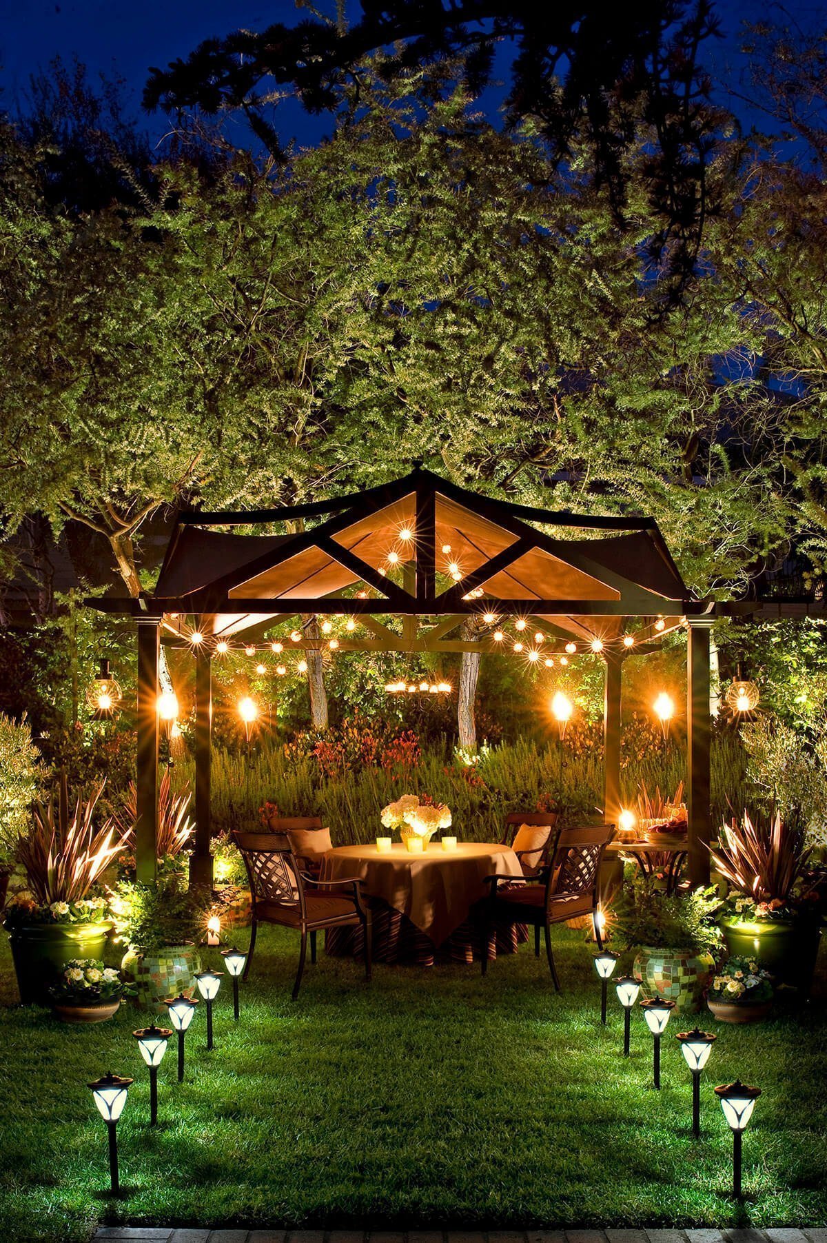 27 Best Backyard Lighting Ideas and Designs for 2020