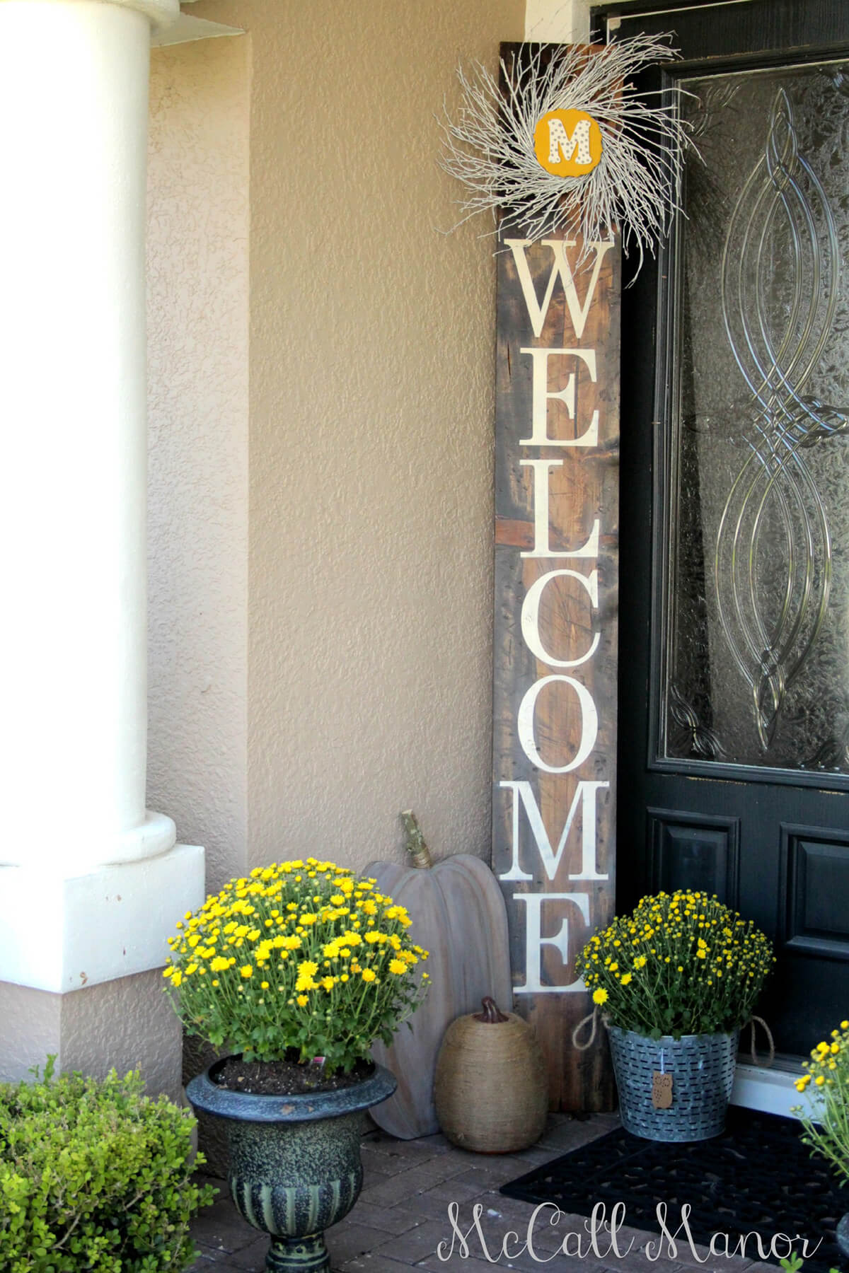 15 Amazing DIY Welcome Signs for Your Front Porch