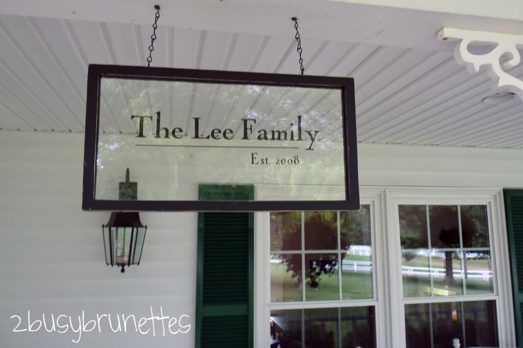 Family Front Porch Sign