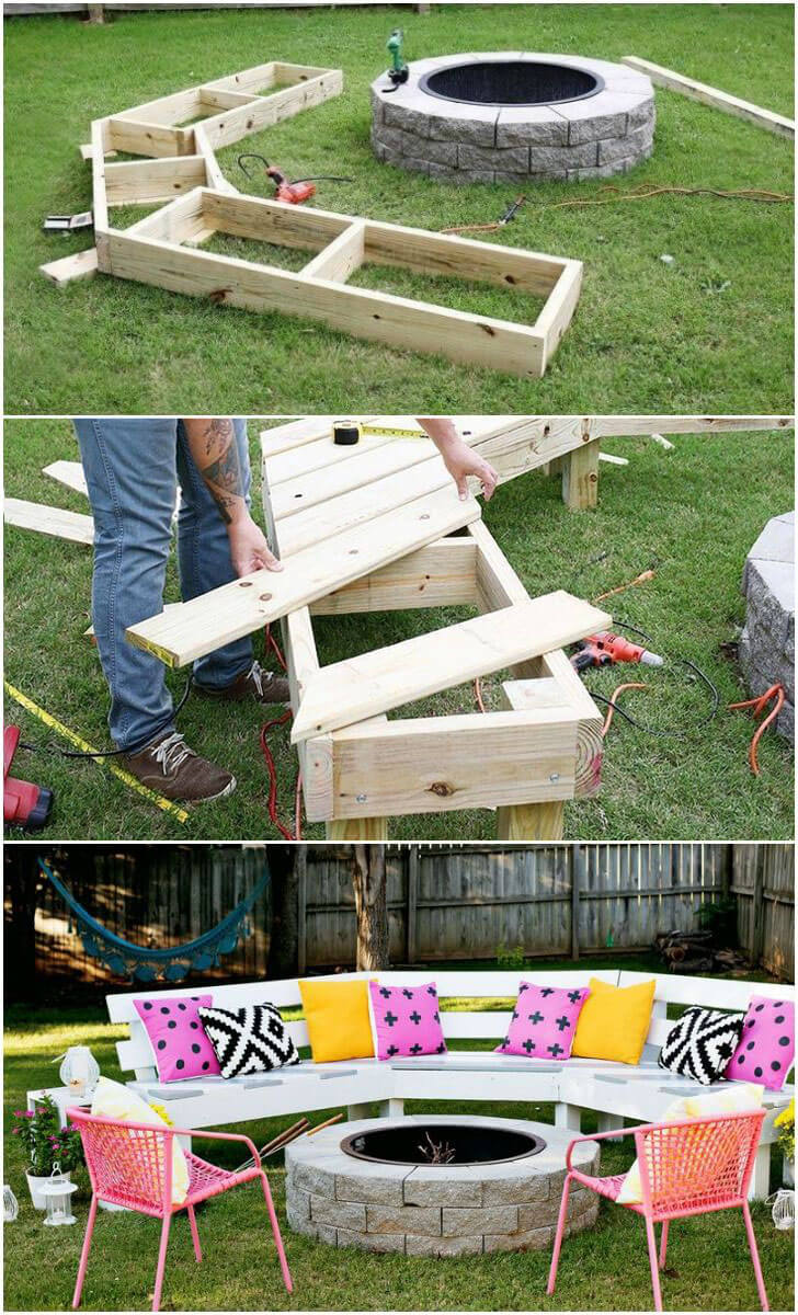 27 Best DIY Outdoor Bench Ideas And Designs For 2017