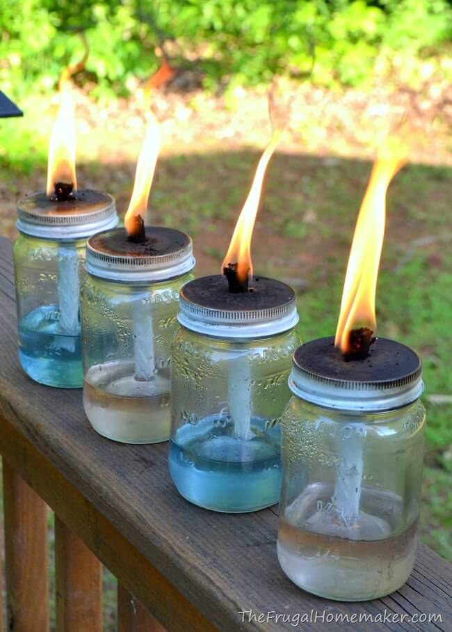 Easy DIY Mason Jar Lanterns