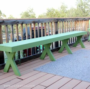 Picnic And Bbq Style Long Bench Homebnc