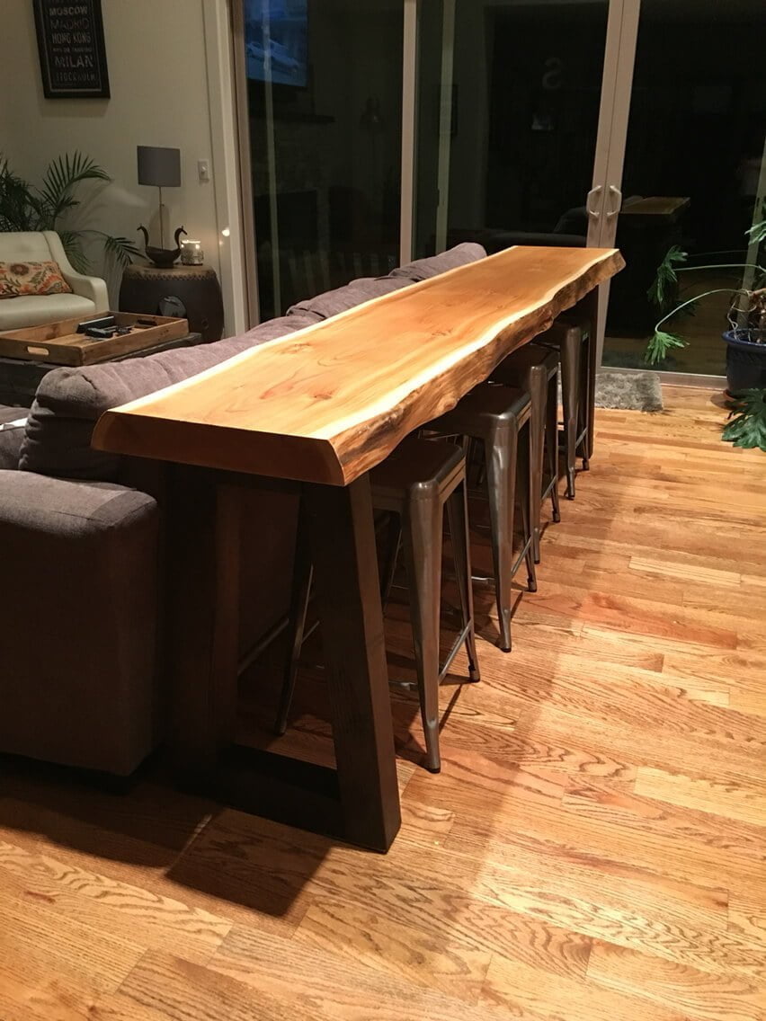 Pacific Forest Refinished Slab Table