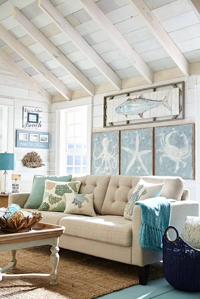 50+ Best Beach and Coastal Decorating Ideas and Designs for 2022