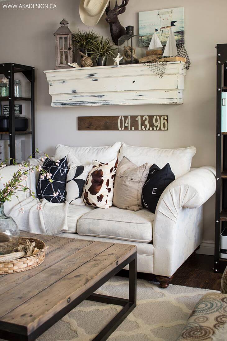 35 Best Farmhouse  Living  Room  Decor  Ideas  and Designs  for 2019