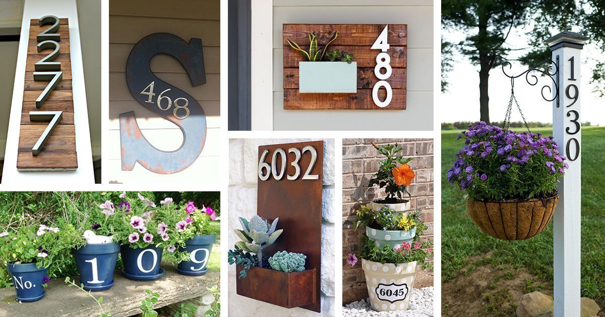Featured image for “45+ Unique House Number Ideas that are Easy to Create”