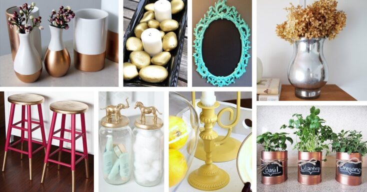 Featured image for 25 Easy DIY Spray Paint Makeovers