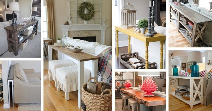 Featured image for 25 On-Trend Sofa Table Ideas