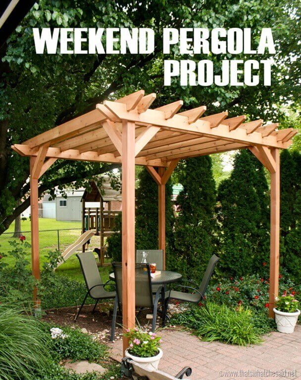 Backyard Getaway Pergola Project