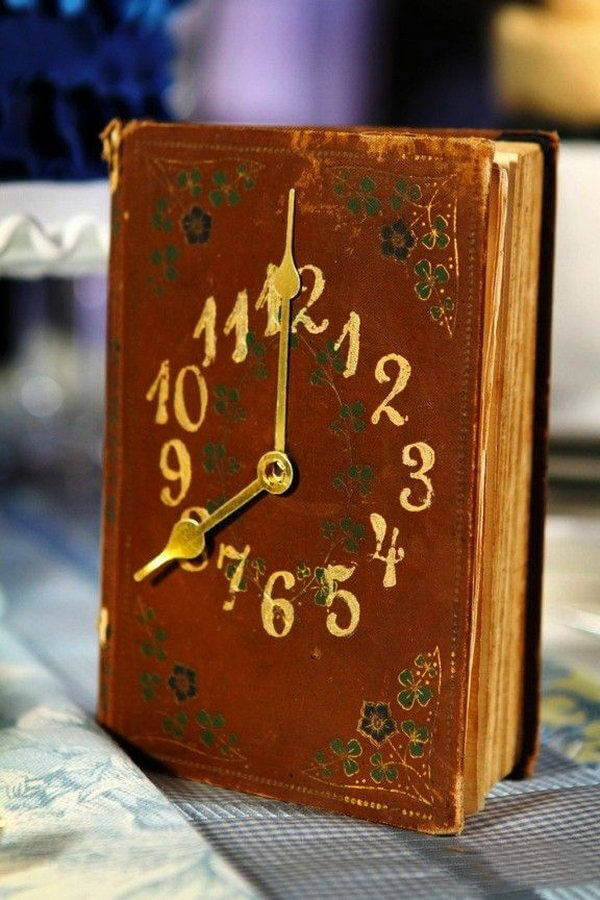 Quiet Hours Antiquated Librarian Style Clock