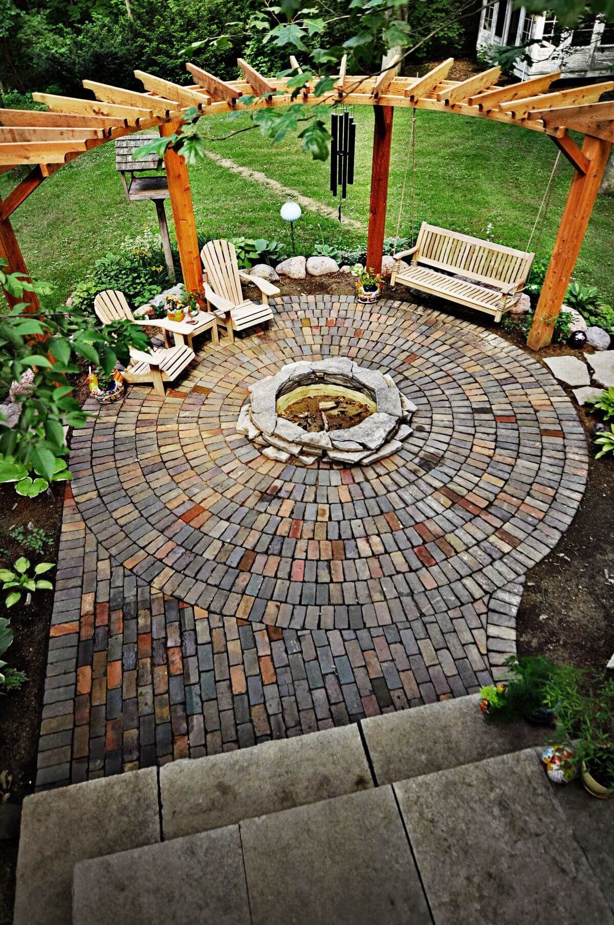 28 Best Round Firepit Area Ideas And, How To Decorate Fire Pit Area