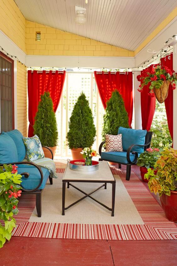 09 outdoor curtain ideas homebnc