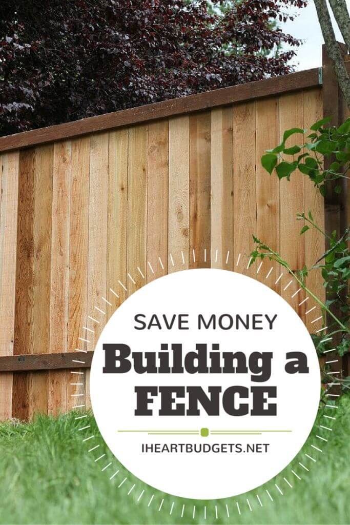 Solid Vertical Wooden Plank Fence