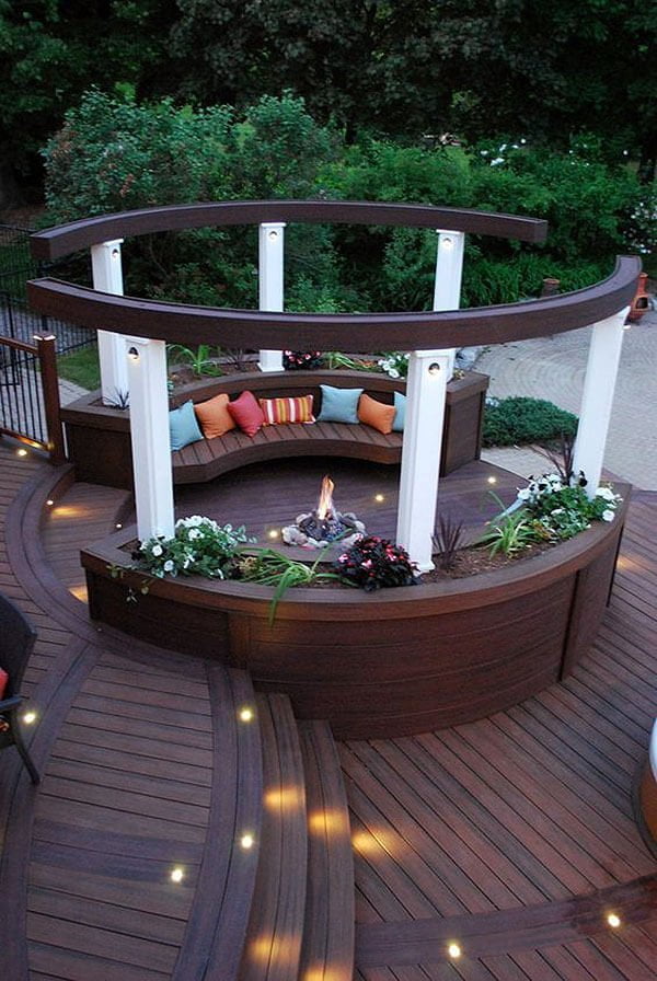 28 Best Round Firepit Area Ideas And Designs For 2022