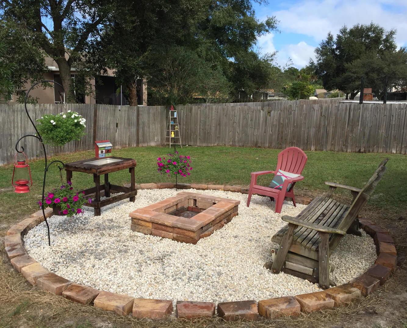 28 Best Round Firepit Area Ideas And Designs For 2021