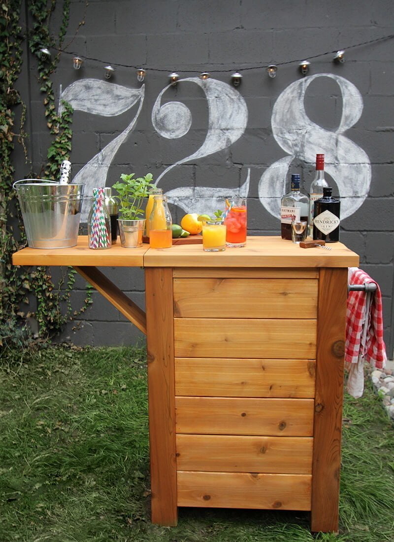 32 Best Diy Outdoor Bar Ideas And Designs For 2020