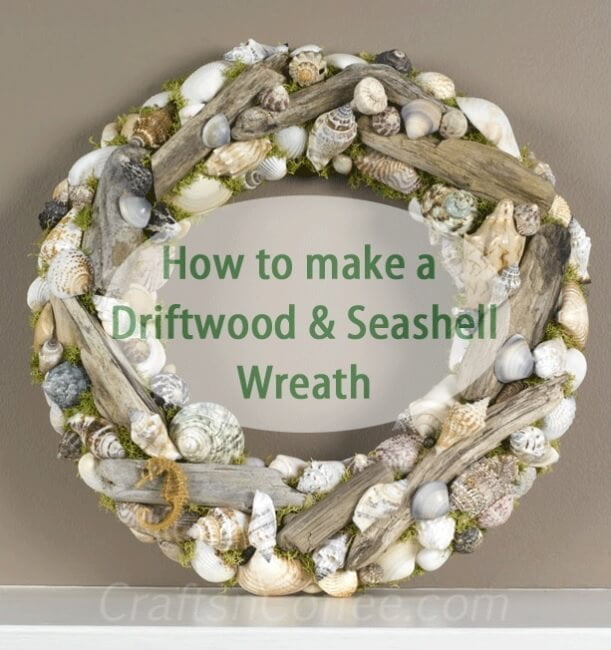 A Welcoming Driftwood and Seashell Wreath
