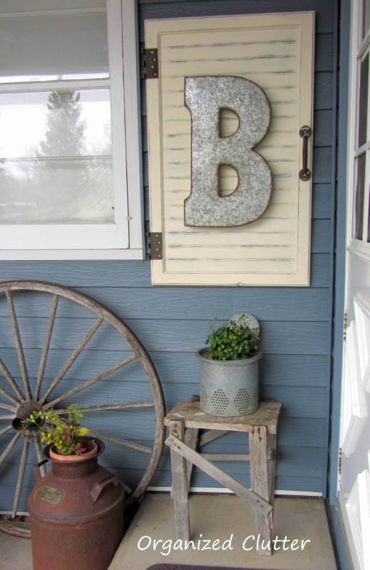 Roadside Sign Porch Lettering