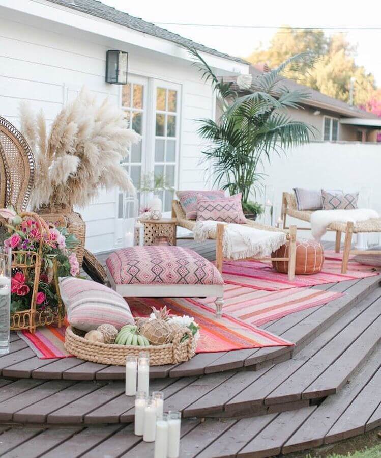 Moroccan Inspired Summer Porch Decor Ideas