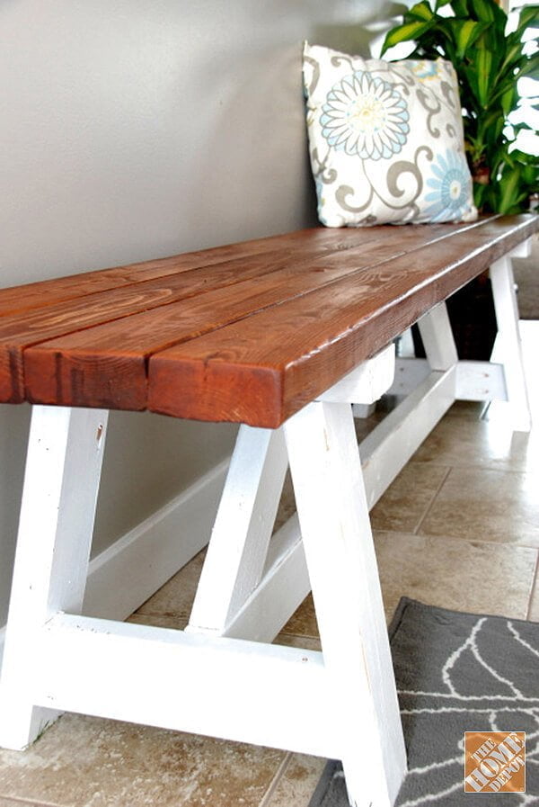 25 Best DIY Entryway Bench Projects (Ideas and Designs) for 2021