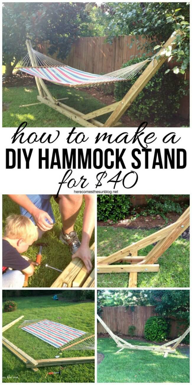 DIY Crafter's Hammock Stand