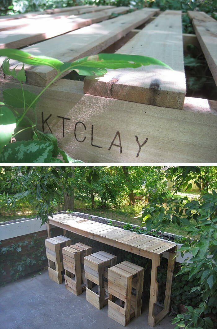 Over 60 Of The Best Diy Pallet Ideas With Images Outdoor