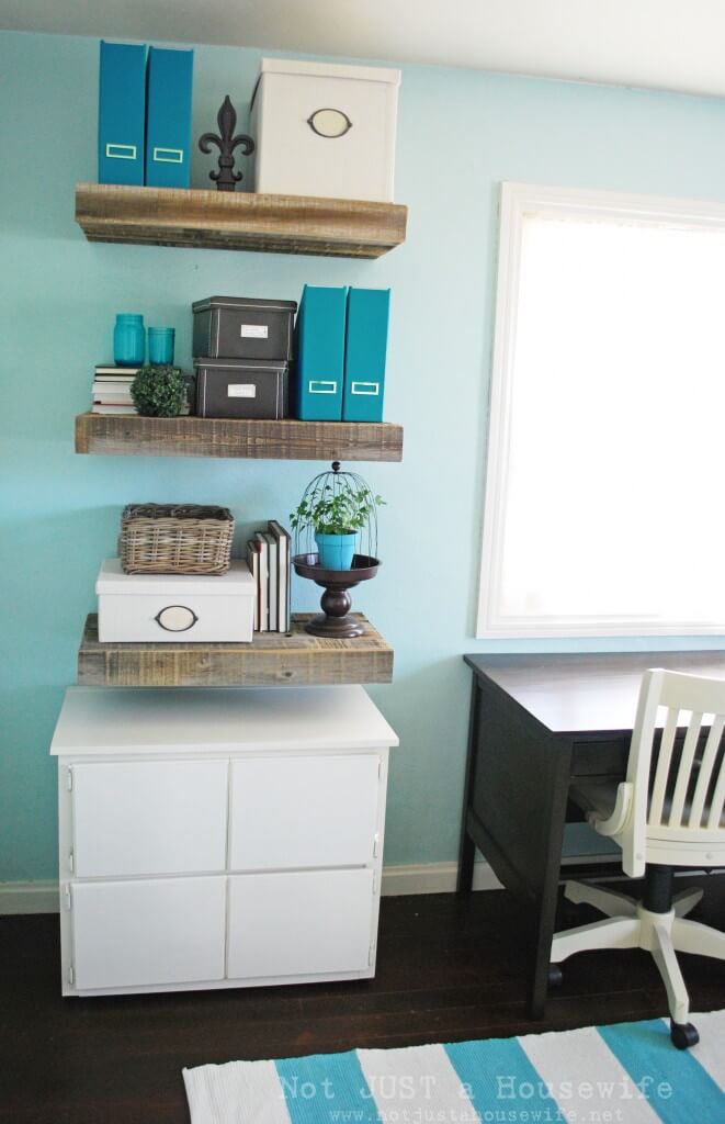 Good and Sturdy Floating Wood Shelves