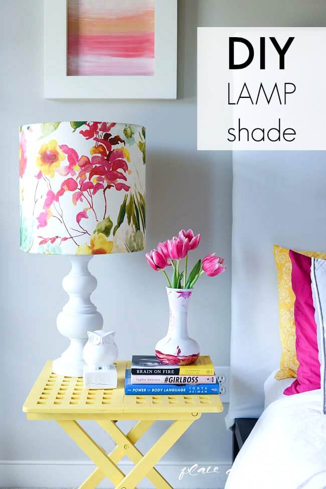 Picture Perfect Painterly Lampshade