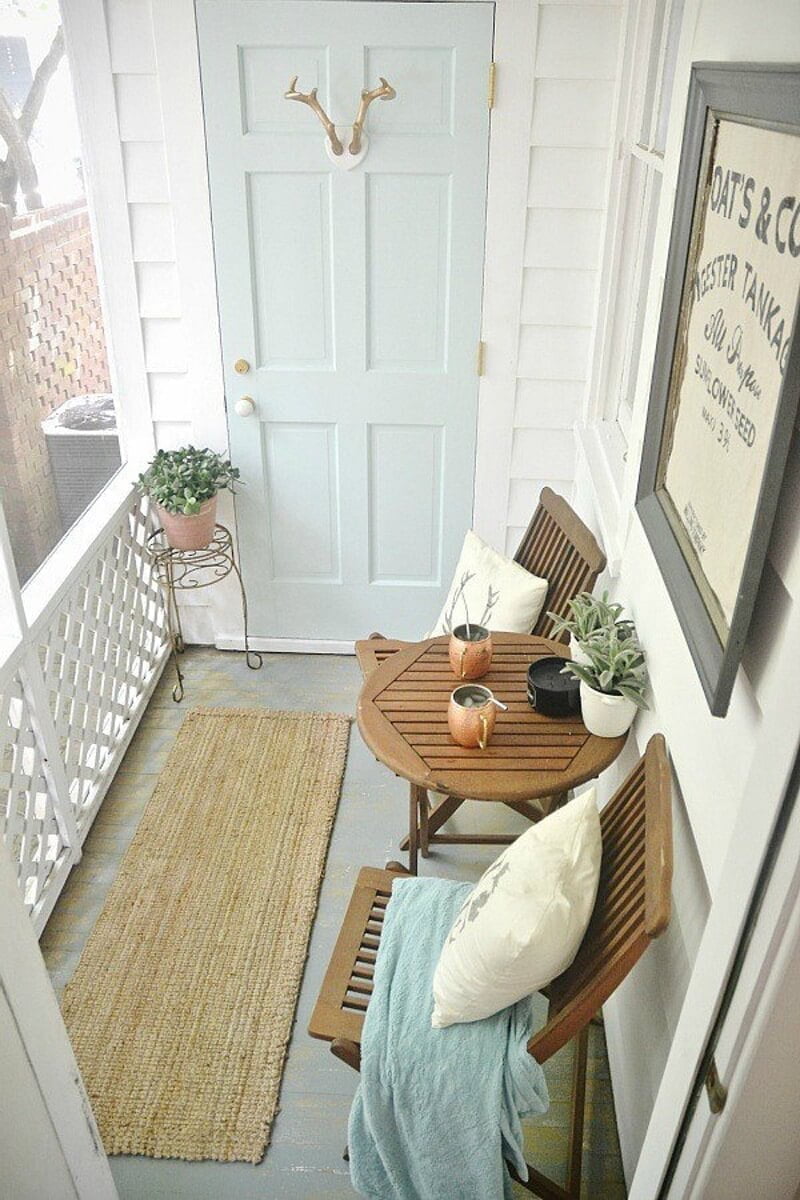 Newport Palace Rustic Porch Decor